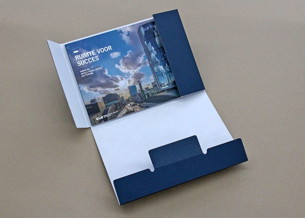 Brochure World Trade Center Rotterdam in map